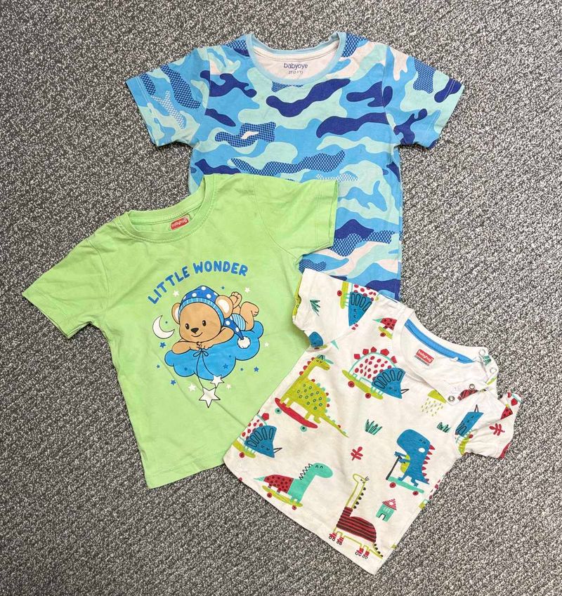 Bundle of 3 Baby T-Shirts