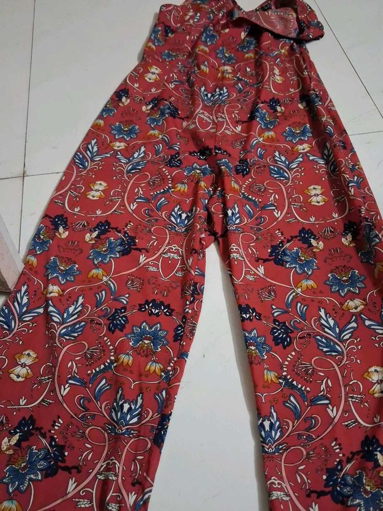 floral jumpsuit