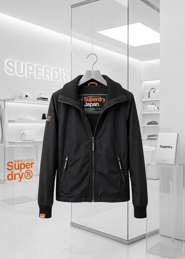 Superdry Japan Black Jacket