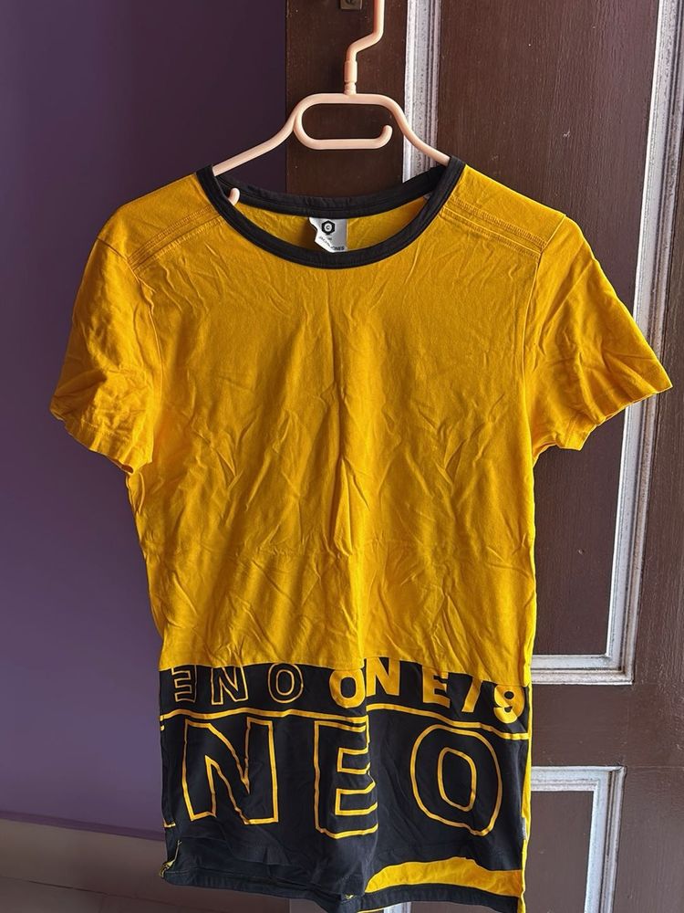 Yellow Graphic T-Shirt