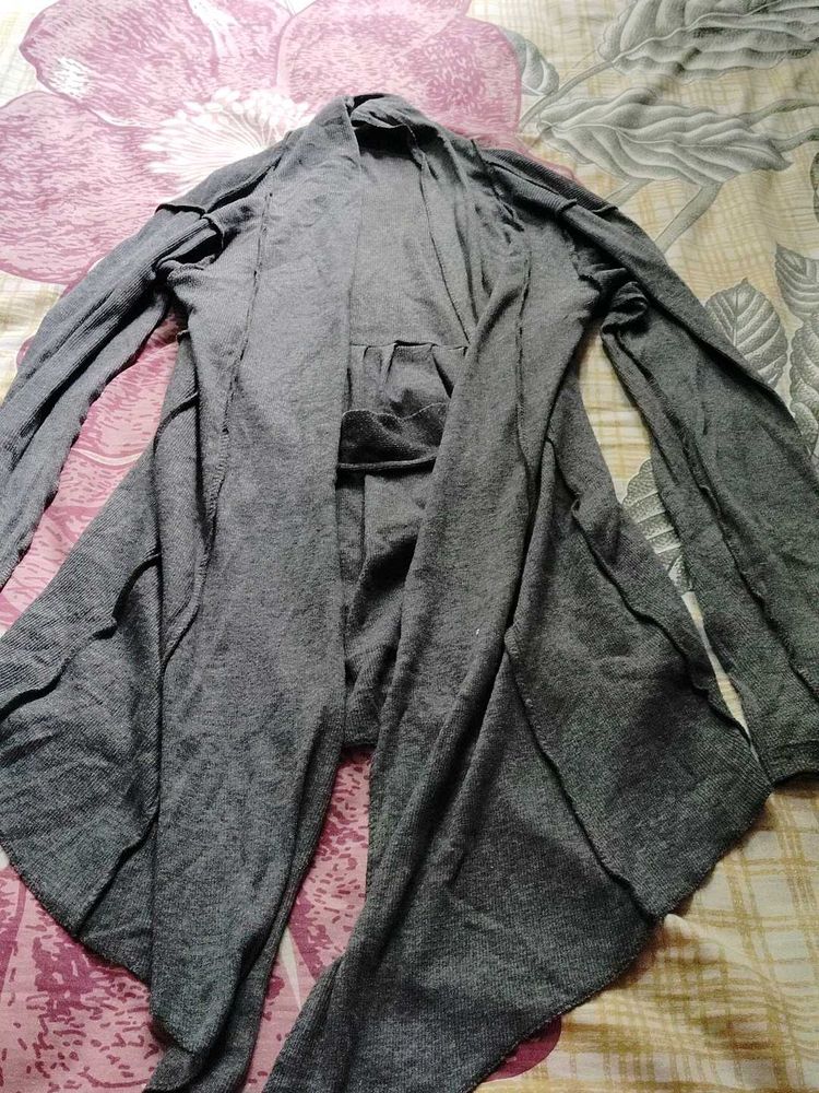 Chic Grey Cardigan