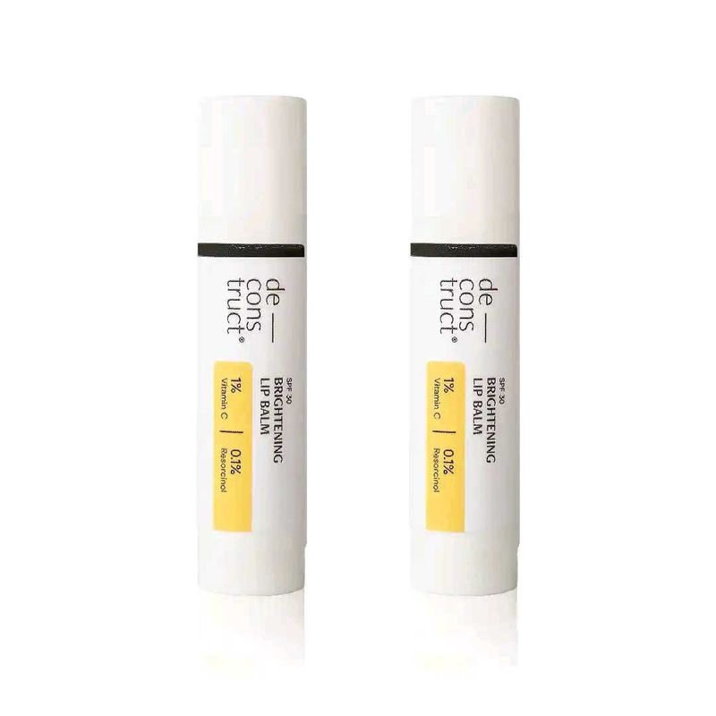 Deconstruct Brightening Lip Balm set of two