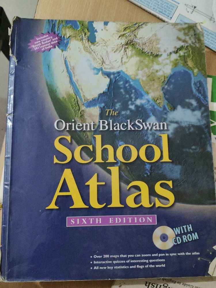 Orient BlackSwan School Atlas 6th Ed