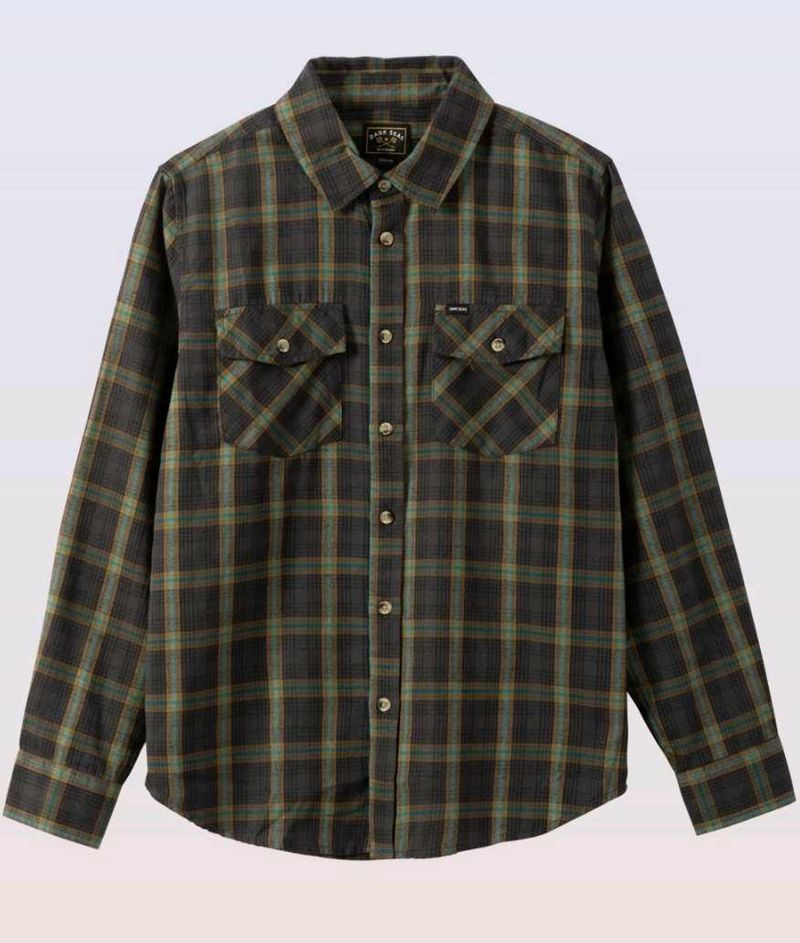 Premium Lightweight Dark Seas Garrison Flannel – C