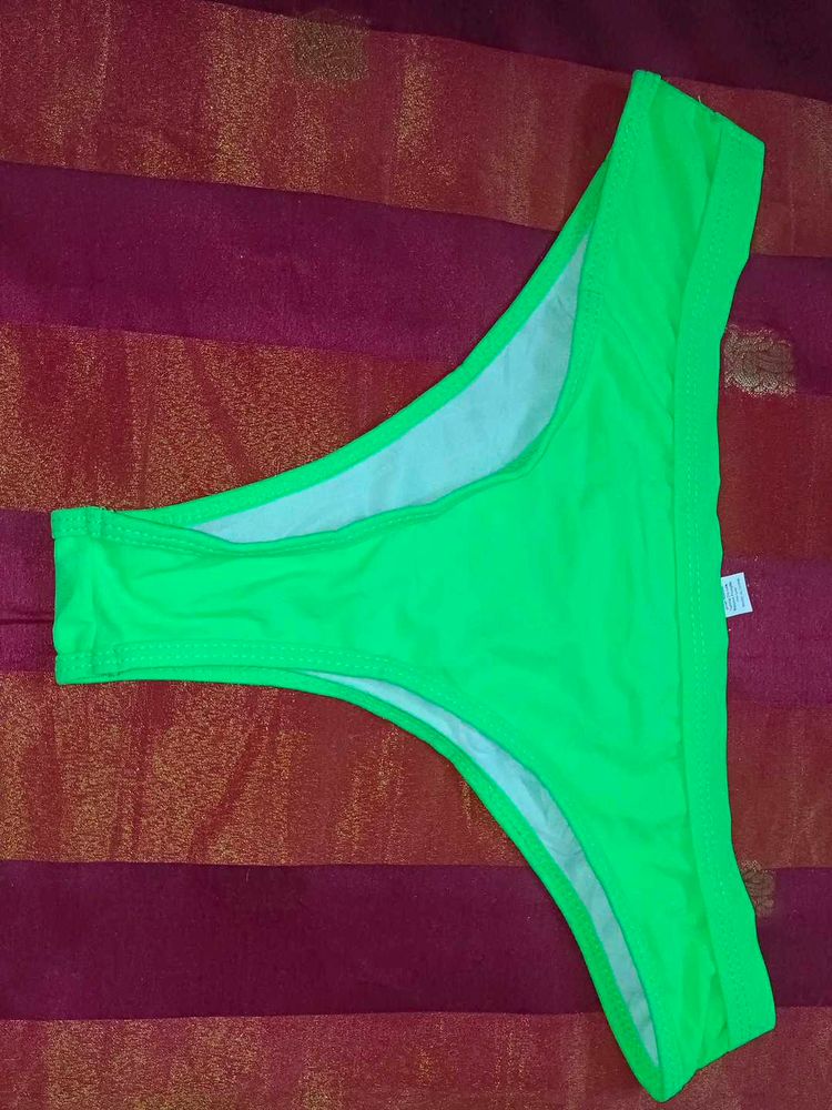 Neon Green Bikini Bottom