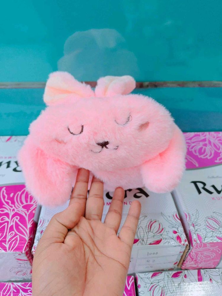 Adorable Plush Bunny Pouch with blanket