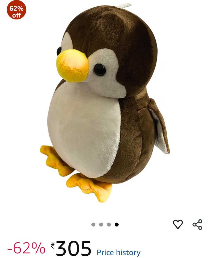 Cute Penguin Plush Toy