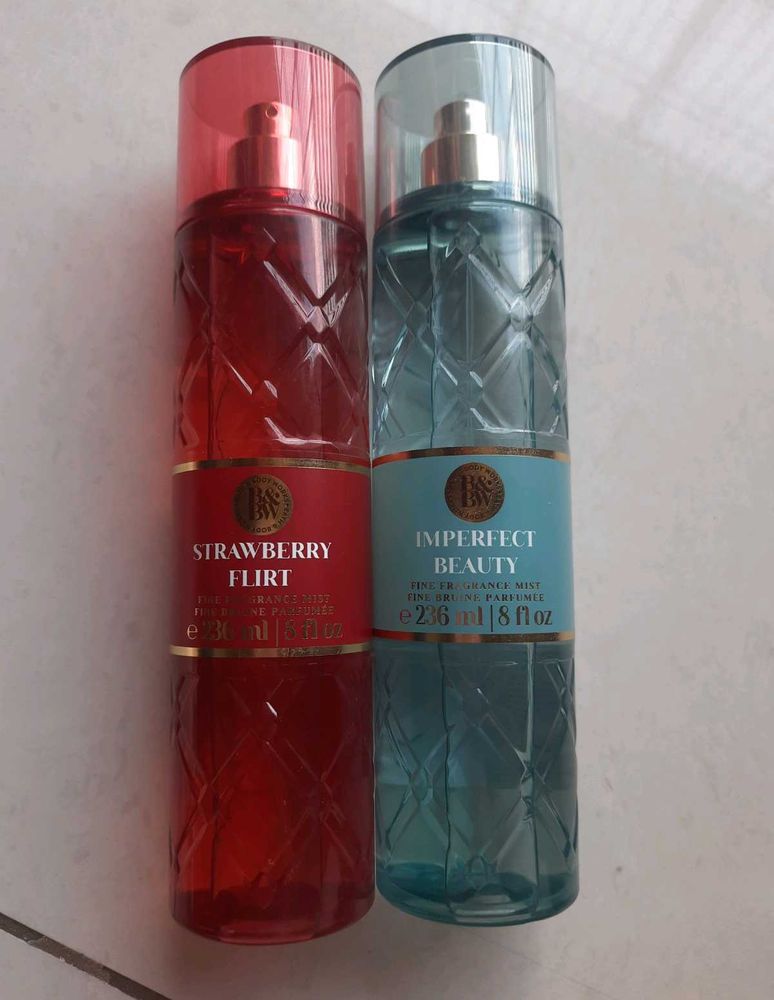 Combo of Strawberry Flirt &amp; Imperfect Beauty Mists