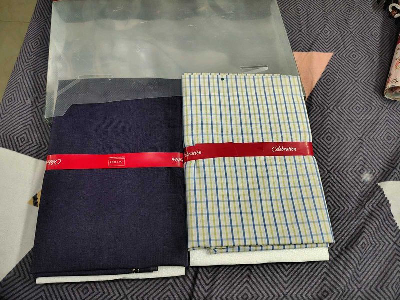 Men's shirting fabric set