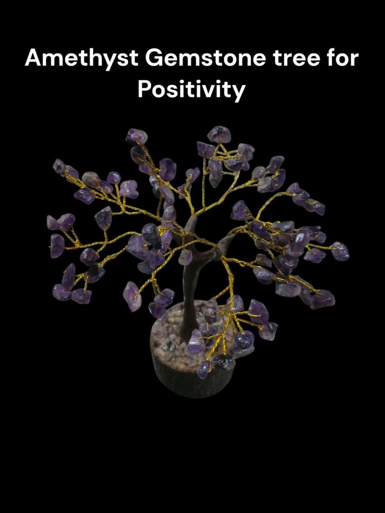 Powerful Amethyst Gemstone Tree For Decor &amp; +vity