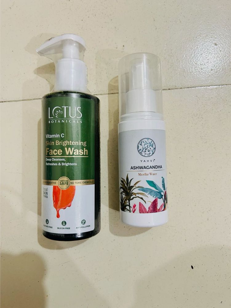 (OFFER🔥)Lotus Botanicals &amp; Yahvi Skincare Set
