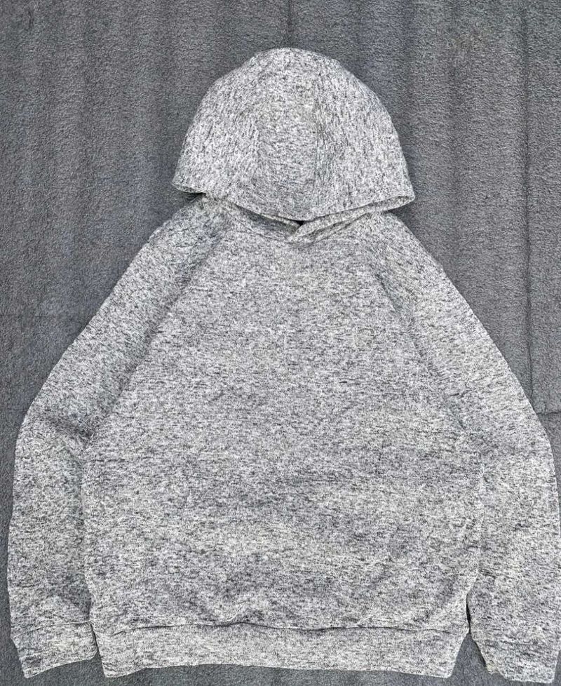 Gray Heathered Hoodie