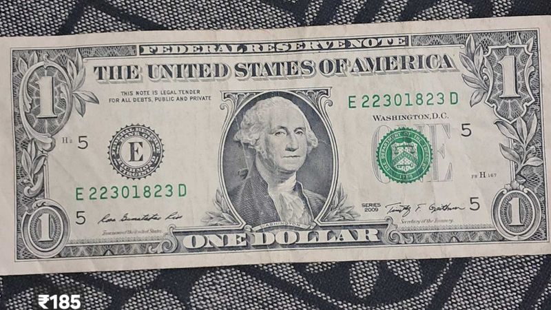 2009 USA 1$ currency  Note
