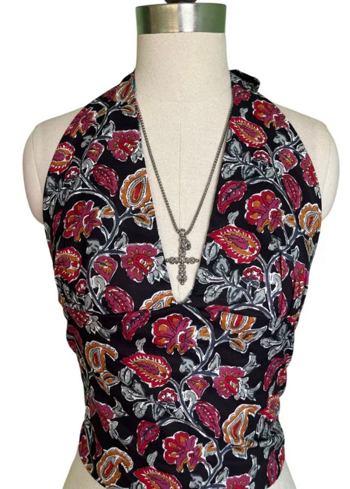 y2k desi halter top reversible (2tops in 1)