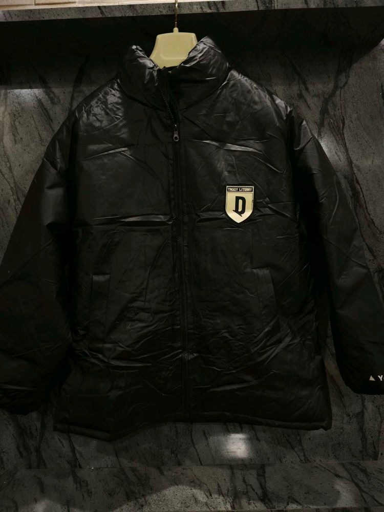 Stylish Black Puffer Jacket