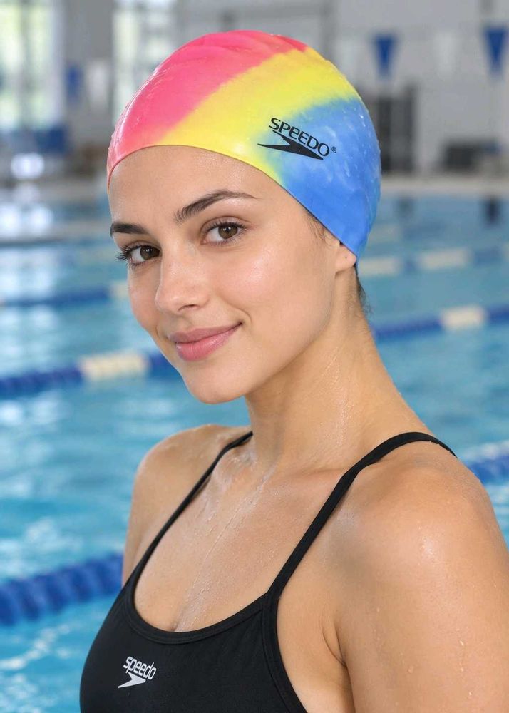 Speedo Rainbow Swim Cap