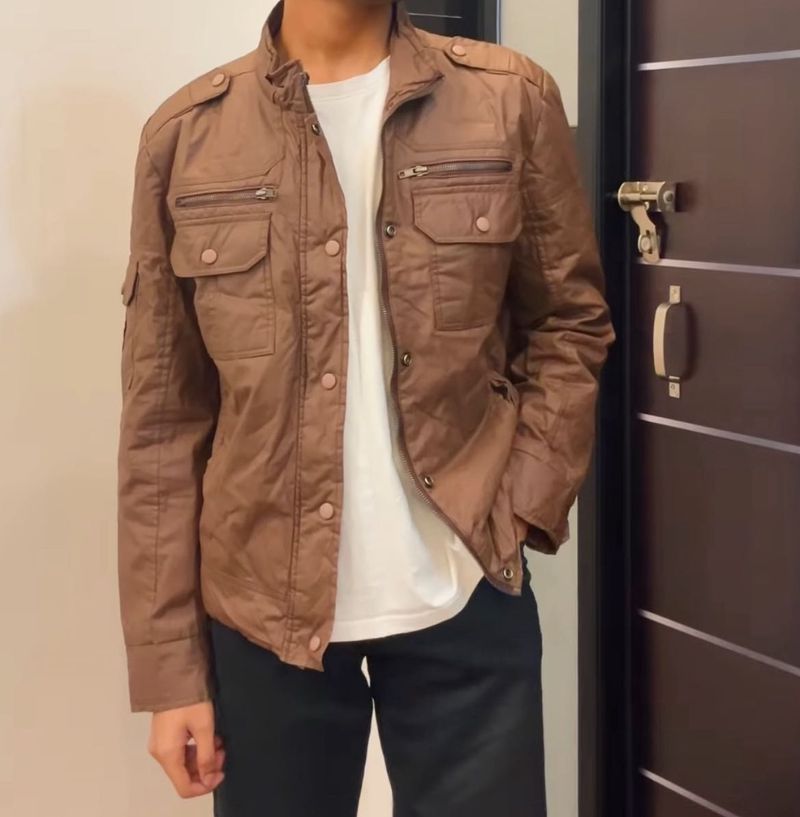 Brown Casual Jacket