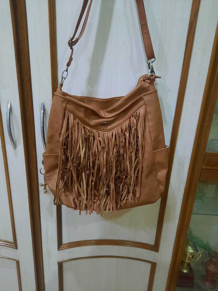 Boho Fringe Hobo Bag