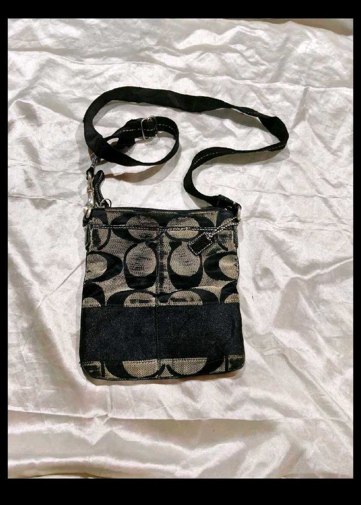 Coach Monogram Crossbody Bag
