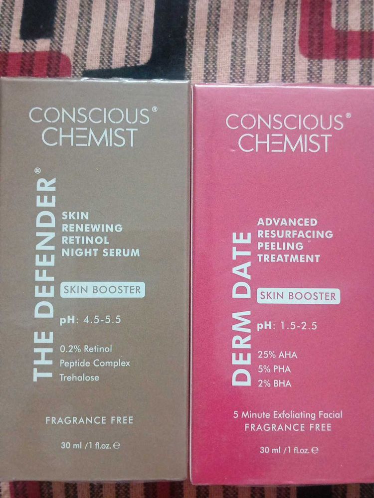 Conscious Chemist Skin Care Serum set