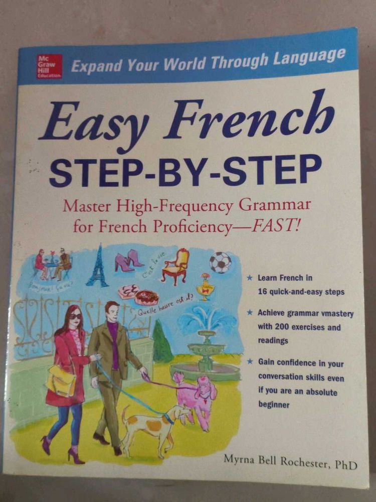 Easy French Step-By-Step Language Book