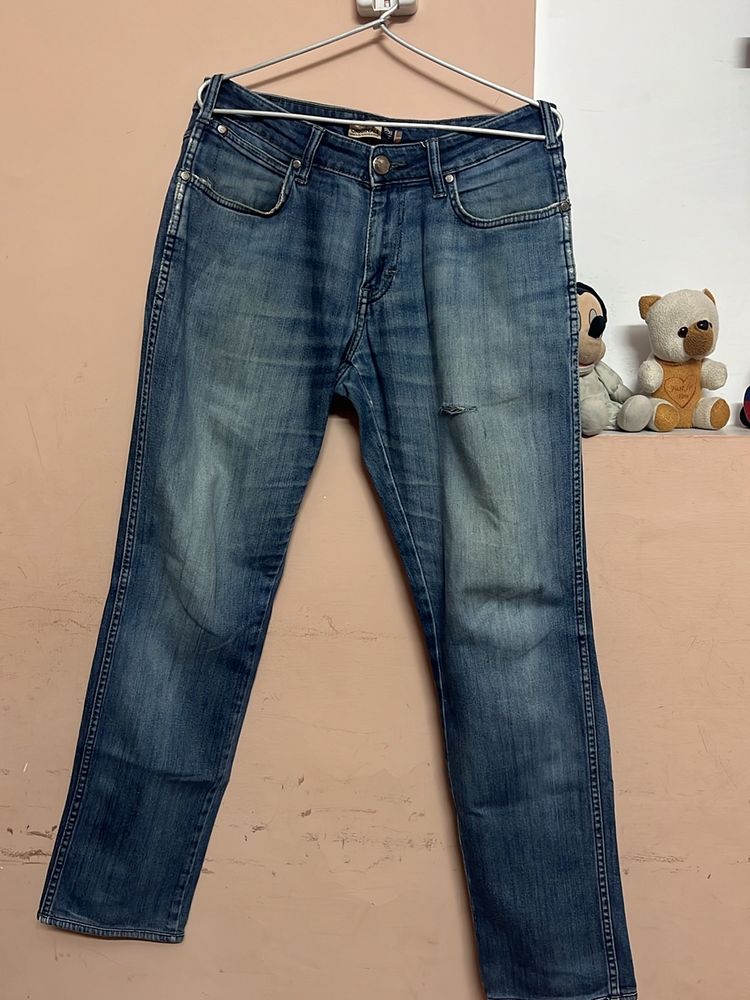 Wrangler Men Jeans 32 Waist Blue