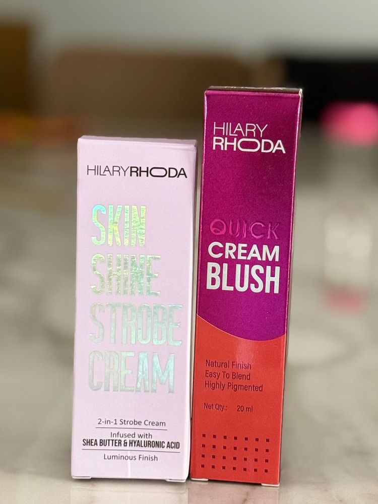 HILARY RHODA Skin Shine Strobe Cream &amp; Blush
