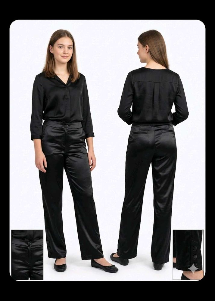 Satin Pajama Set