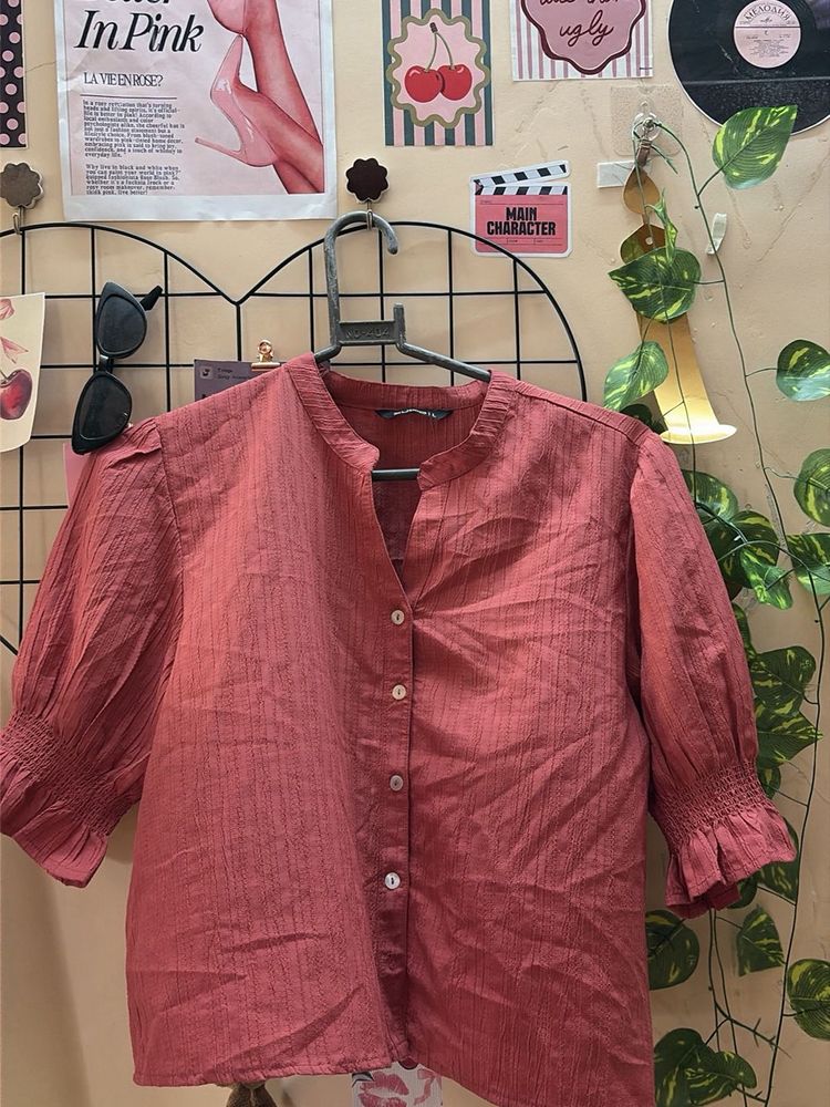 cute puff sleeve top