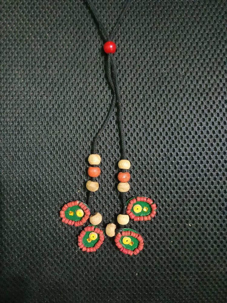 Unique Beaded Pendant Necklace