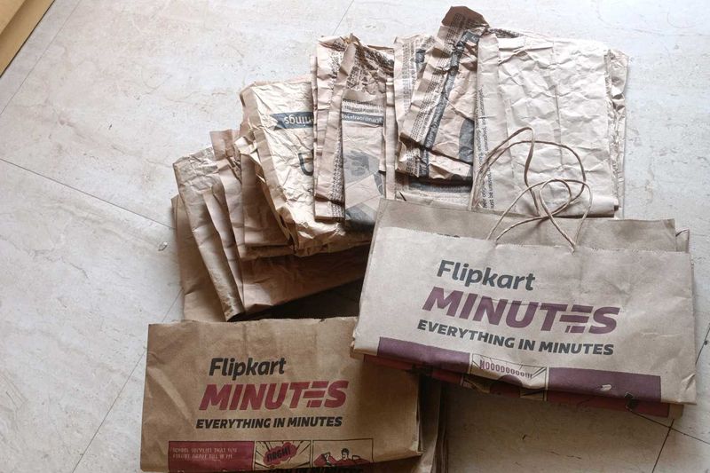 Mix of Single Wrapping &amp; Paper Bags