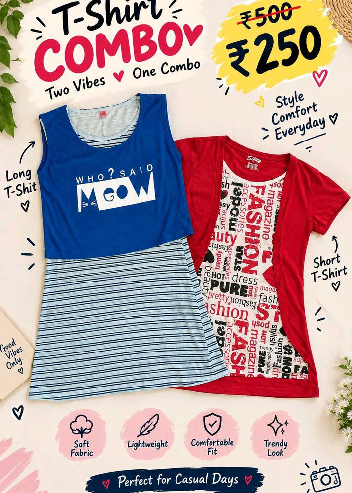 T-Shirt Combo Pack