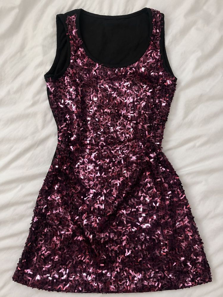 Sparkly Sequin Mini Dress
