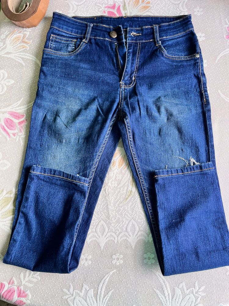 Classic Blue Denim Jeans