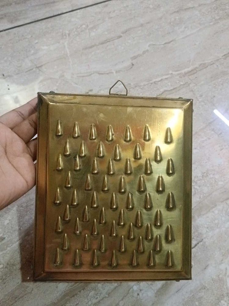 Vintage Brass Coconut Crusher