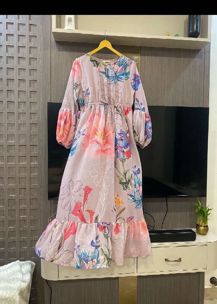 Floral Print Maxi Dress