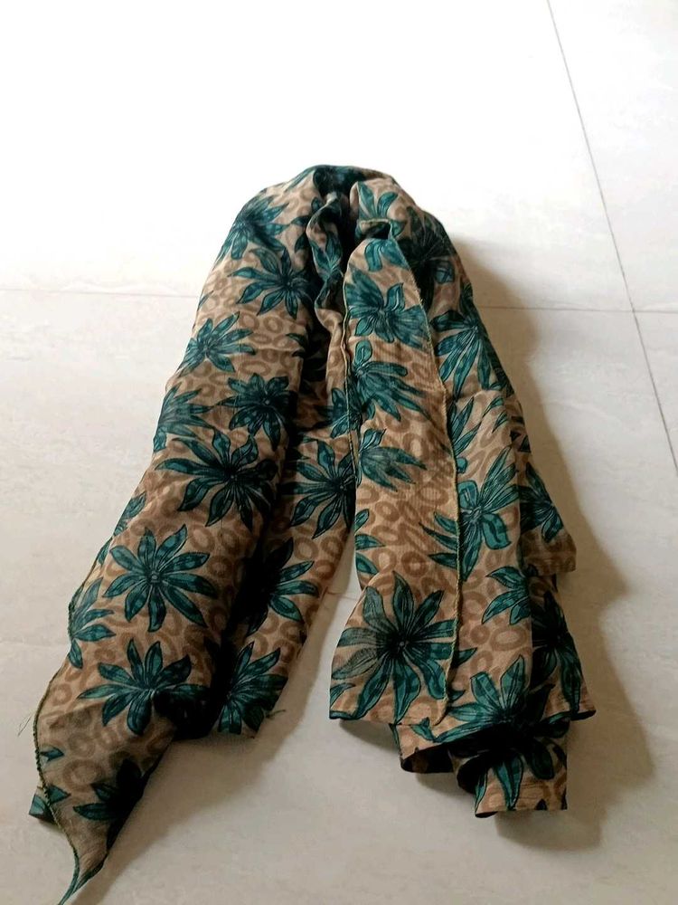 Floral Print Scarf