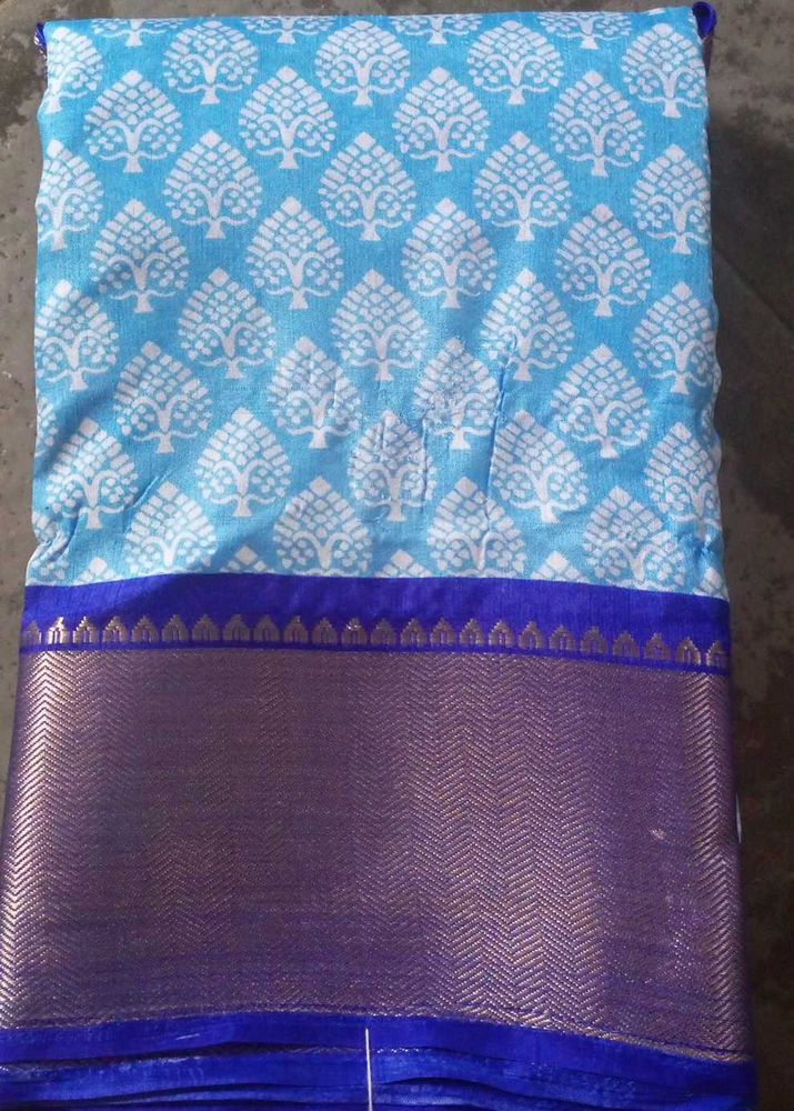 Beautiful Blue Saree
