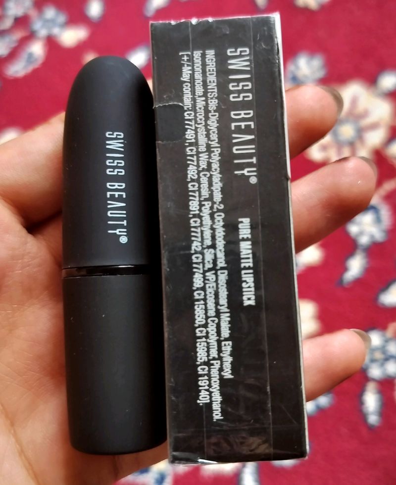 Swiss Beauty Pure Matte Lipstick