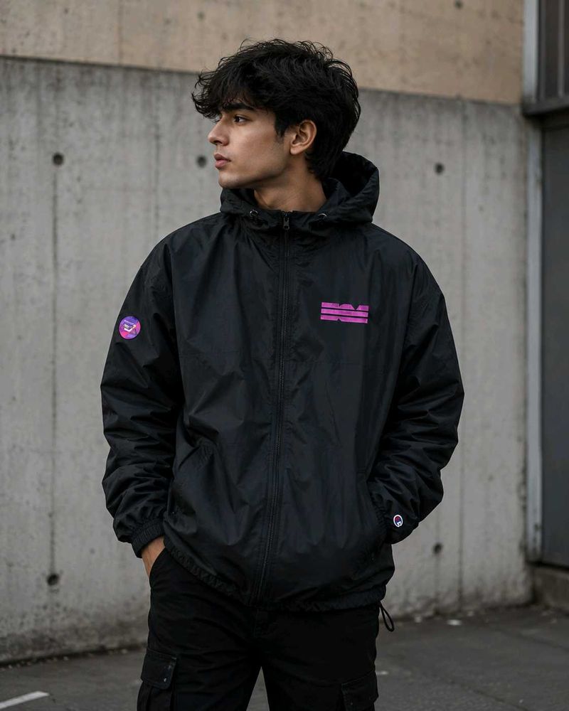 Champion Packable Windbreaker (Embroidered)