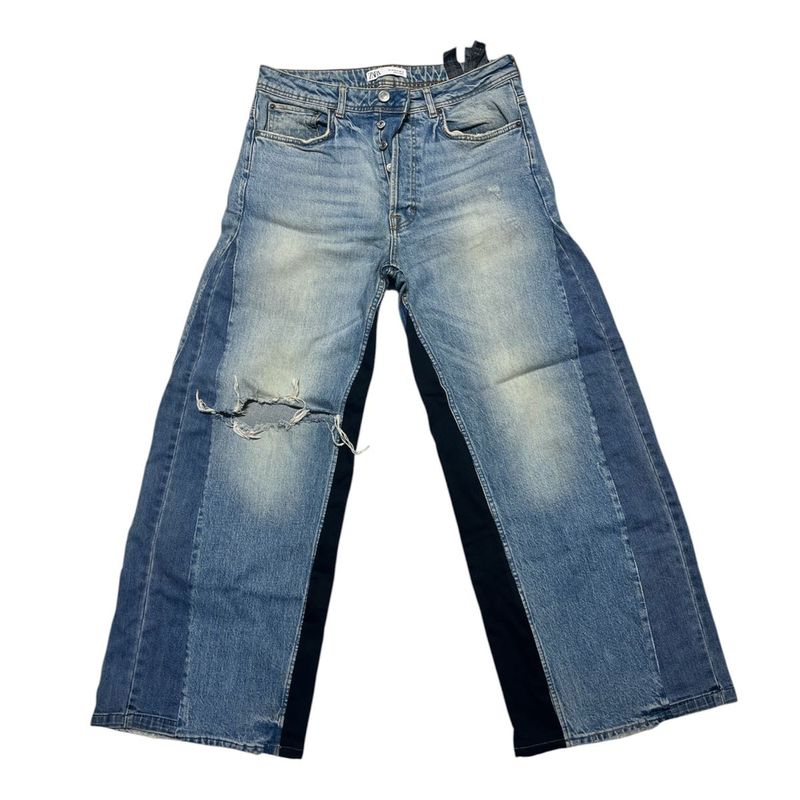 Zara Reworked Y2k Baggy Jeans