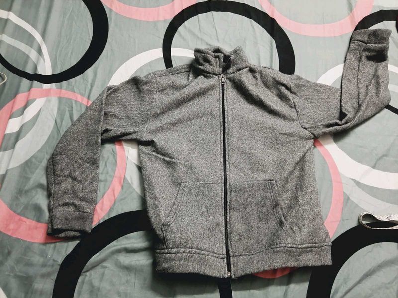 Unused Grey Zip sweater