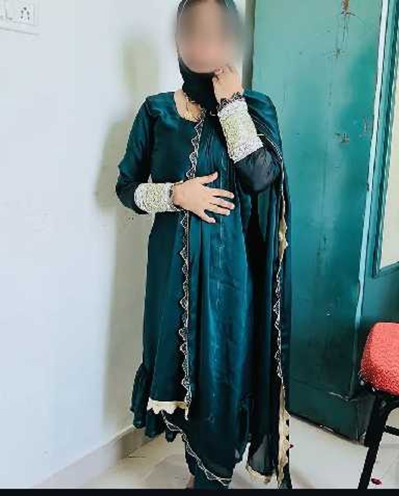 Elegant Teal Kurta Set with Dupatta
