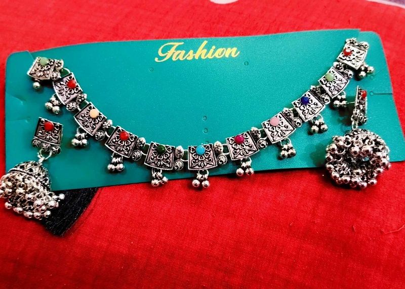 beautiful set wid jhumkas ❤️