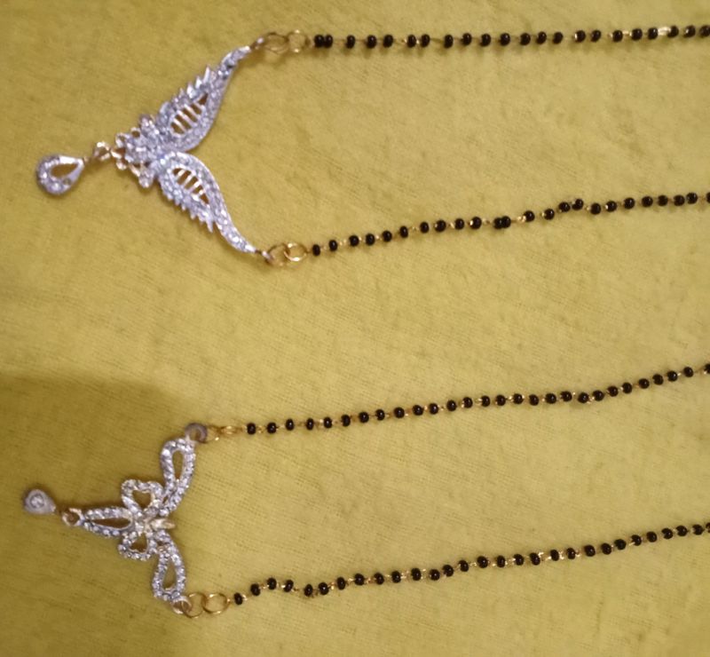 Elegant CZ Mangalsutra Necklace
