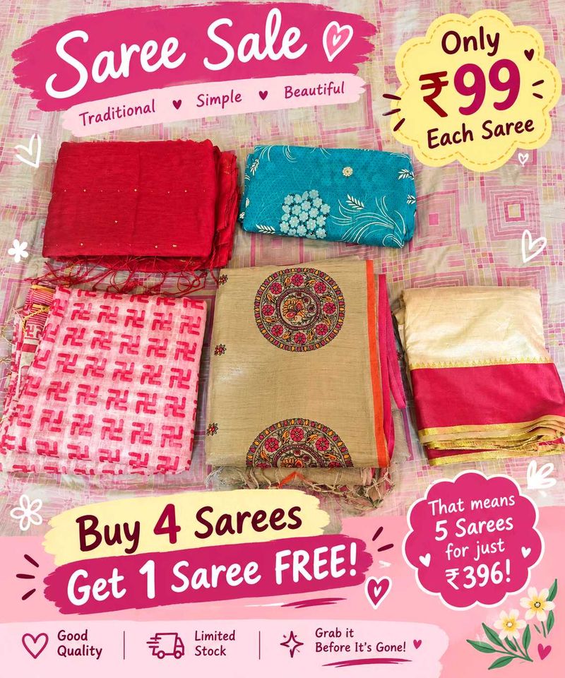 Beautiful Sarees for Sale
