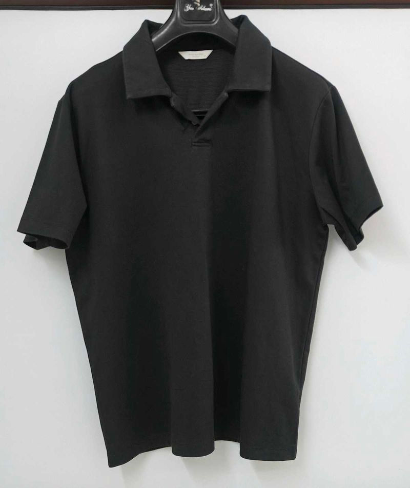 Classic Black Polo T-Shirt