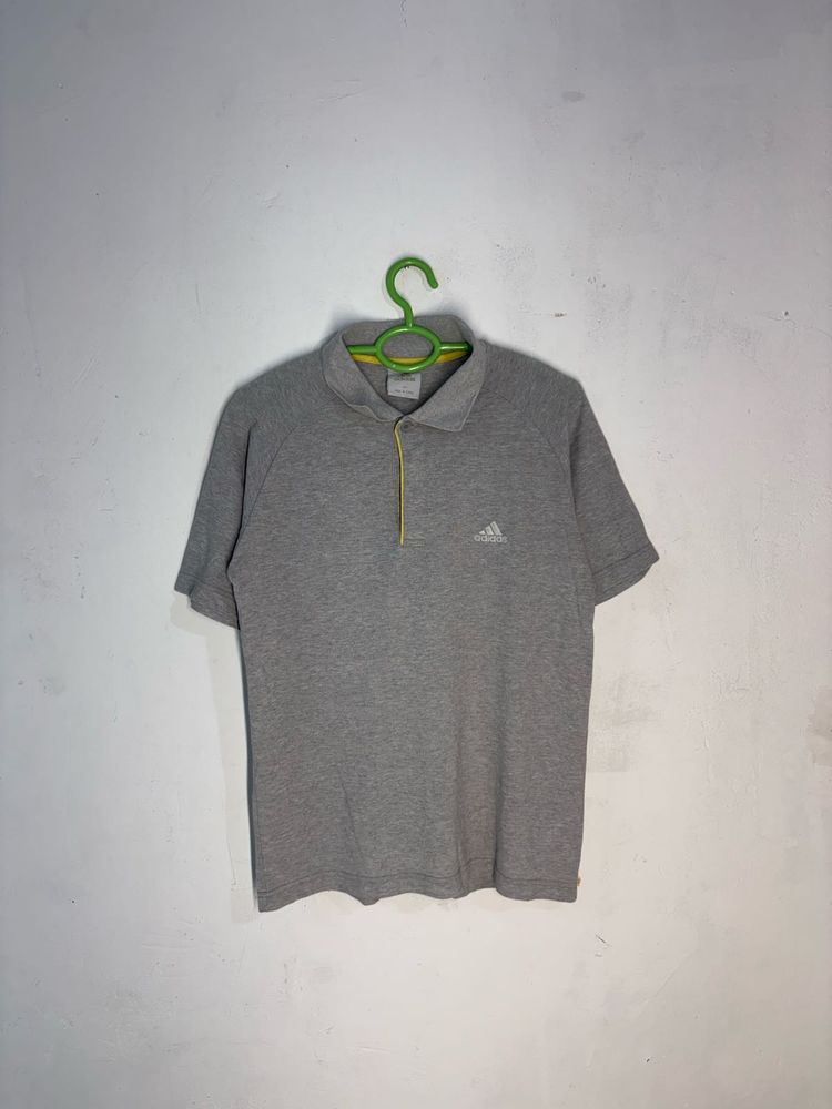Adidas Grey Polo T-Shirt