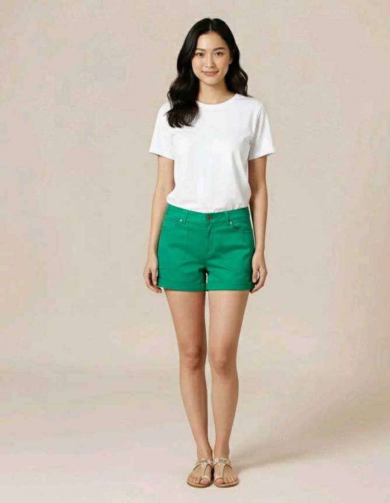 Emerald Green Shorts