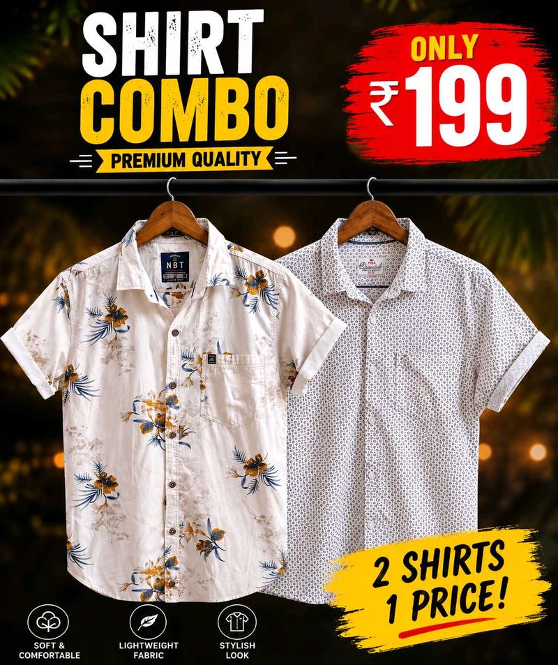 Men's Premium Shirt Combo